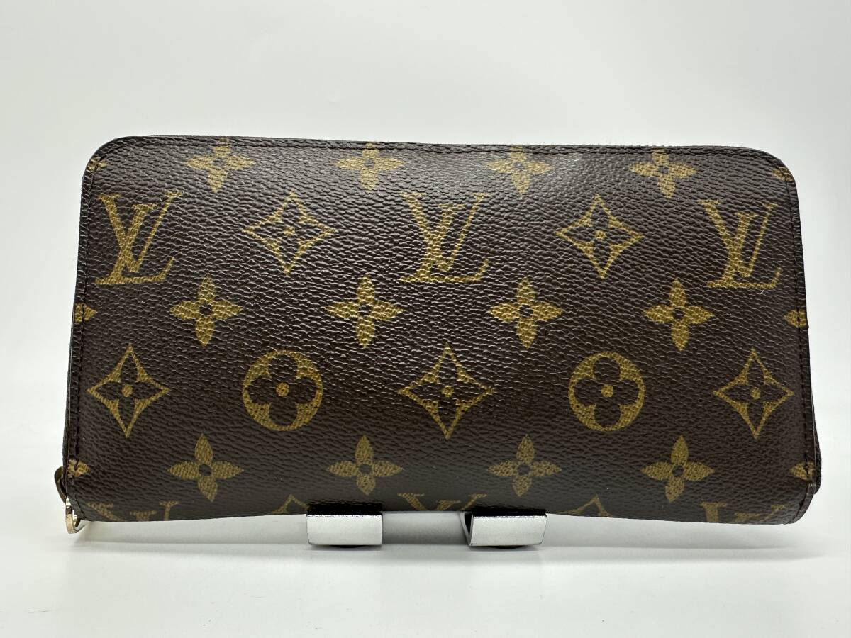 ●101601 ルイヴィトン モノグラム ジッピーウォレット M60017 LOUIS VUITTON レザー拍卖
