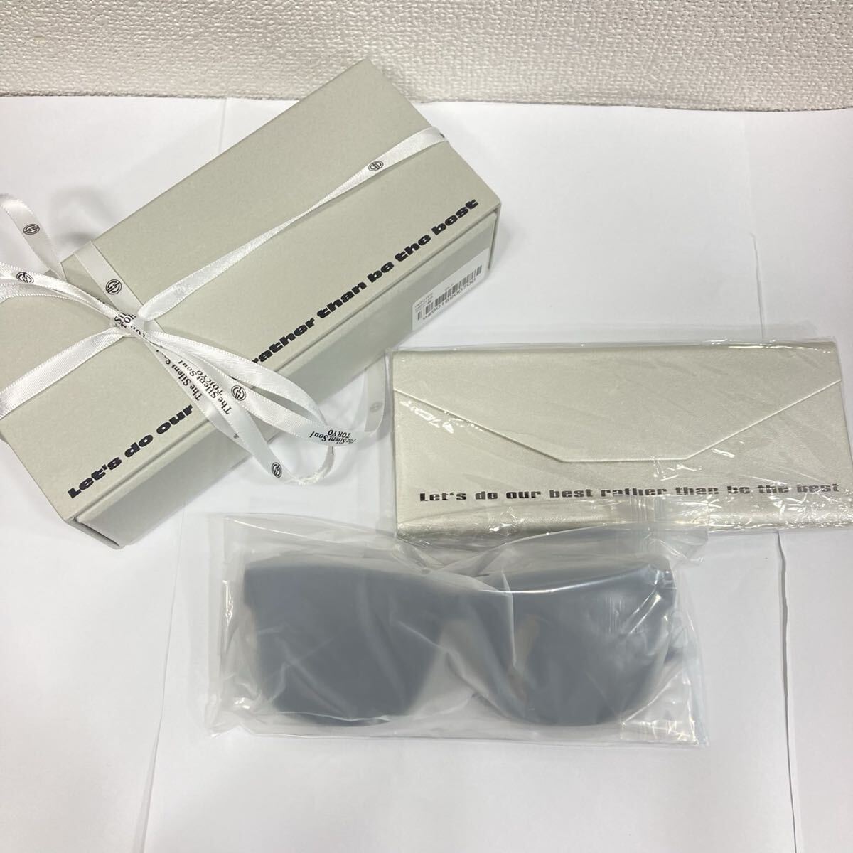 TE★1円〜 未使用品 The silent soul TOKYO ATEEZ コラボ サングラス サイレント ソウル 東京 アイウェア og90169 BLK ブラック拍卖