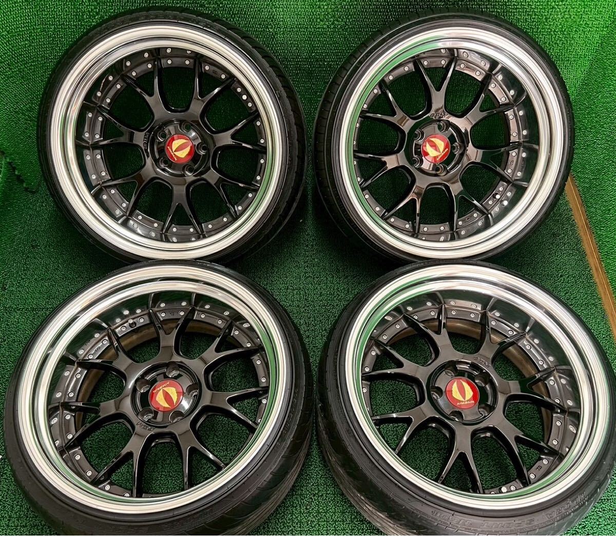 履ける人いますか? エイムゲイン G2M - SR 19インチ 10.5J -21 11.5 -46 4本セット!!  売り切れ御免  即決あり ホイール拍卖