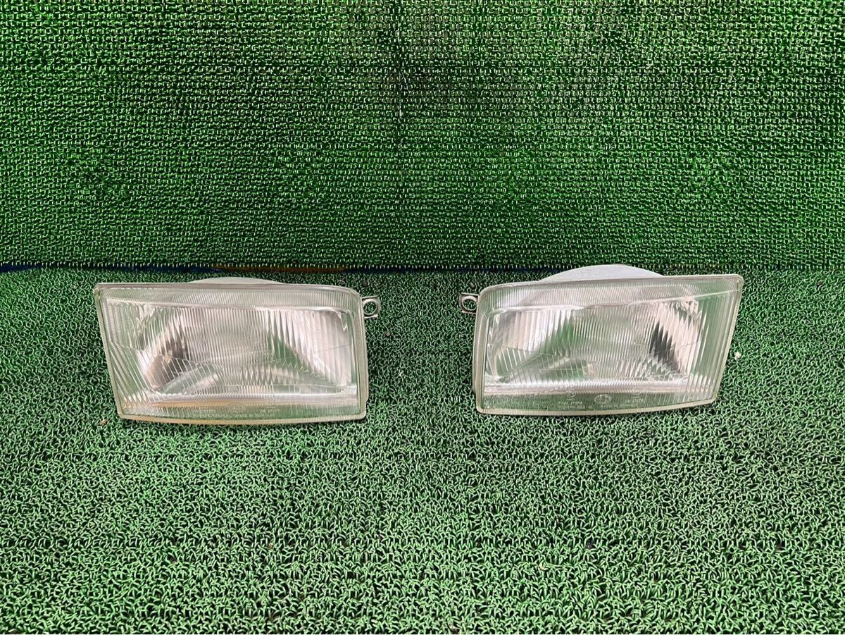 VW 当時物 ヴァナゴン T4 ヘッドライト ガラス製 希少 本物 右左 RL 2個セット 左ハンドル用 割れなし 売り切り拍卖