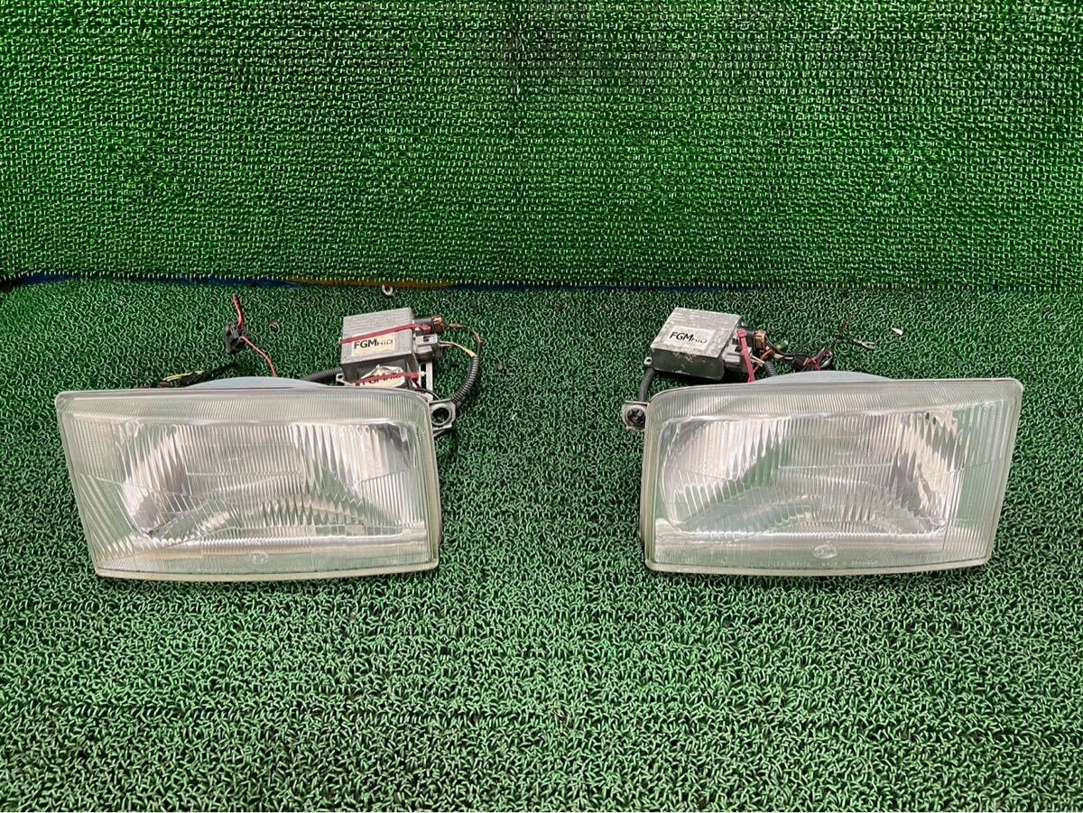 ヴァナゴン T4 ヘッドライト  左右 セット  早い者勝ち 点灯OK! 高光度! 早い者勝ち vw フォルクスワーゲン 右ハンドル用拍卖