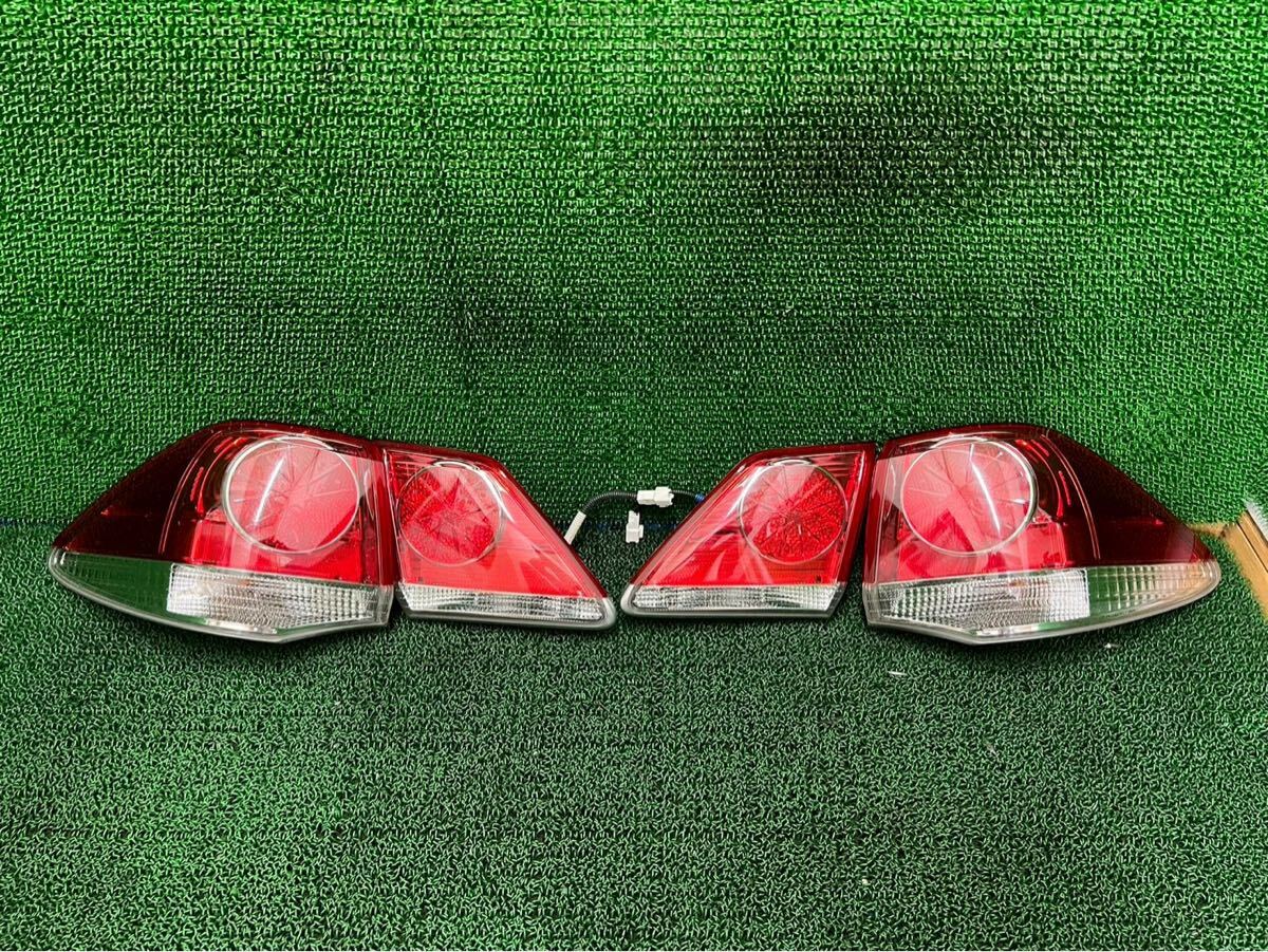 クラウン 200系 後期 アスリート テールライト 4個フルセット 格安売り切り 相場最安値!! 点灯確認OK トヨタ 左右 R L拍卖