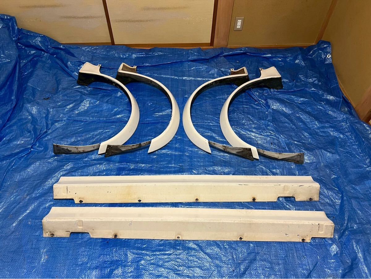 ゴルフカブリオ 初期型 VW クラシック 当時物 フェンダー サイドステップ 左右 両側 売り切り 超希少部品  売り切り ワーゲン拍卖