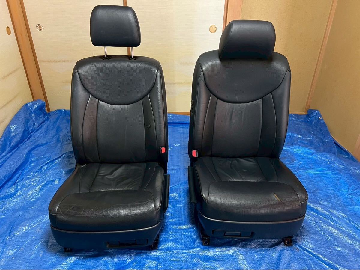 セルシオ 30 後期 トヨタ ucf31 外し エアーシート 2脚 運転席 助手席 C レザーシート 座り心地極上 希少拍卖