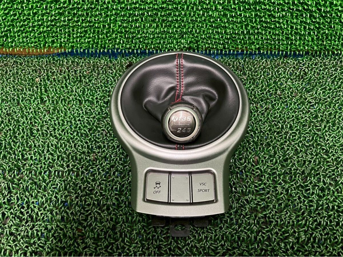 BRZ スバル ZC6 MT シフトノブ 超美品 売り切り 即決 6速MT 早い者勝ち 赤ステッチ拍卖