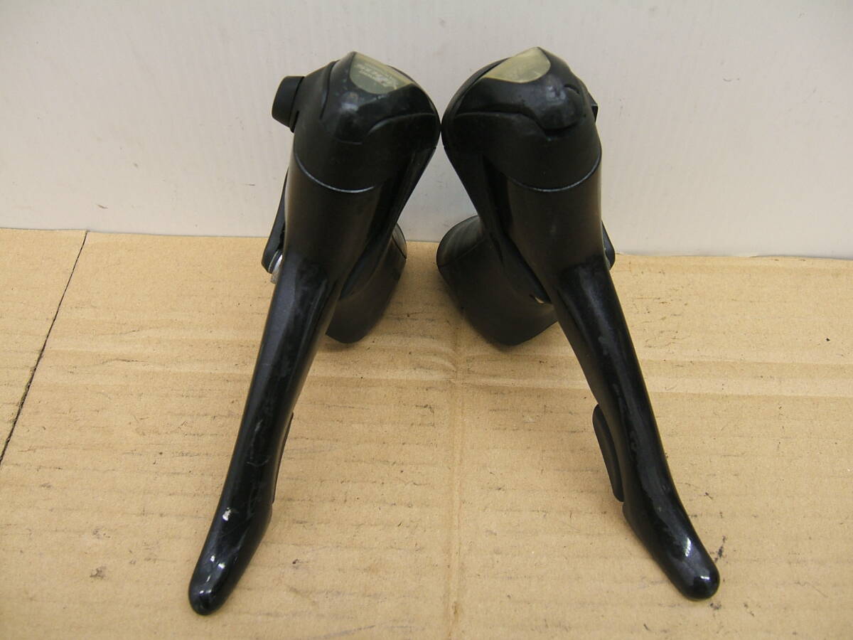 中古 STI デュアルコントロール 兼用レバー 2x9速 SHIMANO SORA ST-3500 働作品 キズアリ 379拍卖