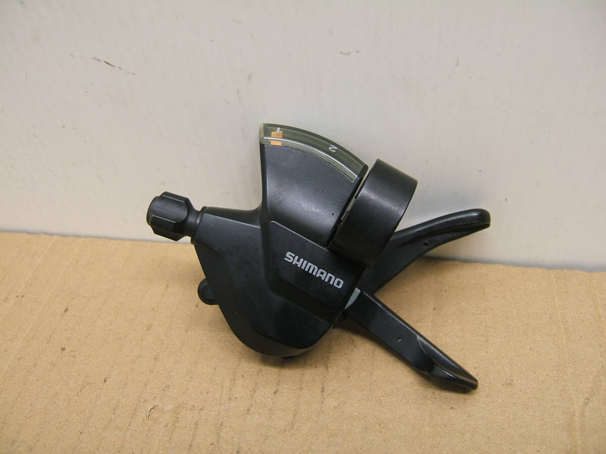中古 左側シフトレバー 2速 SHIMANO SL-M315 働作品 455拍卖