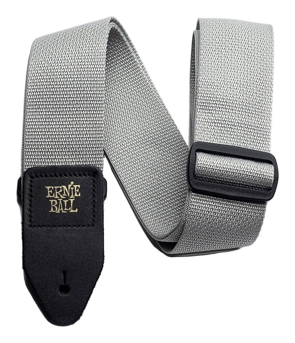 即決◆新品◆送料無料ERNIE BALL 4046 Gray アーニーボール ギター/ベース用 ポリプロ ストラップ/メール便拍卖