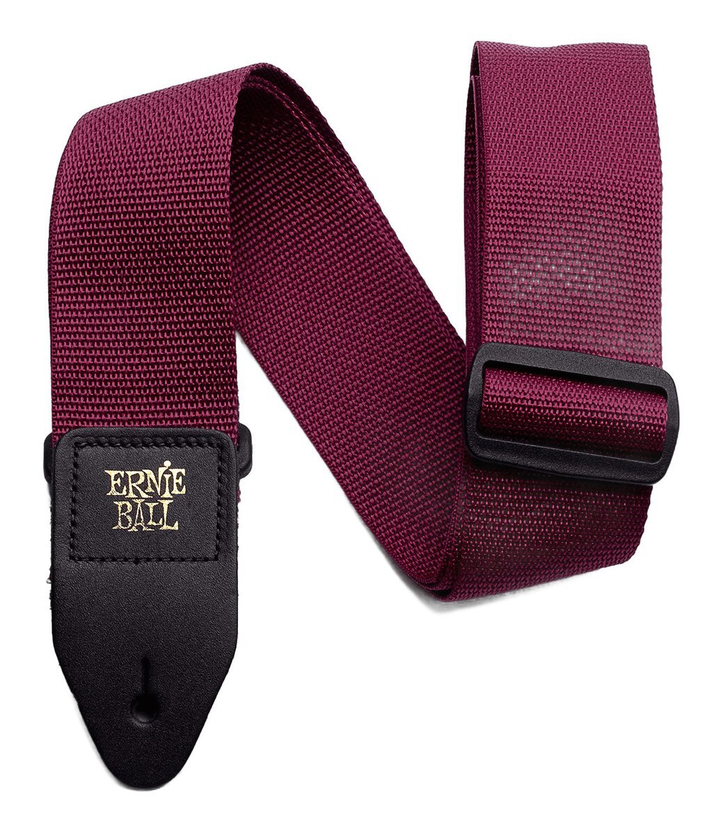 即決◆新品◆送料無料ERNIE BALL 4047 Burgundy アーニーボール ギター/ベース用 ポリプロ ストラップ/メール便拍卖