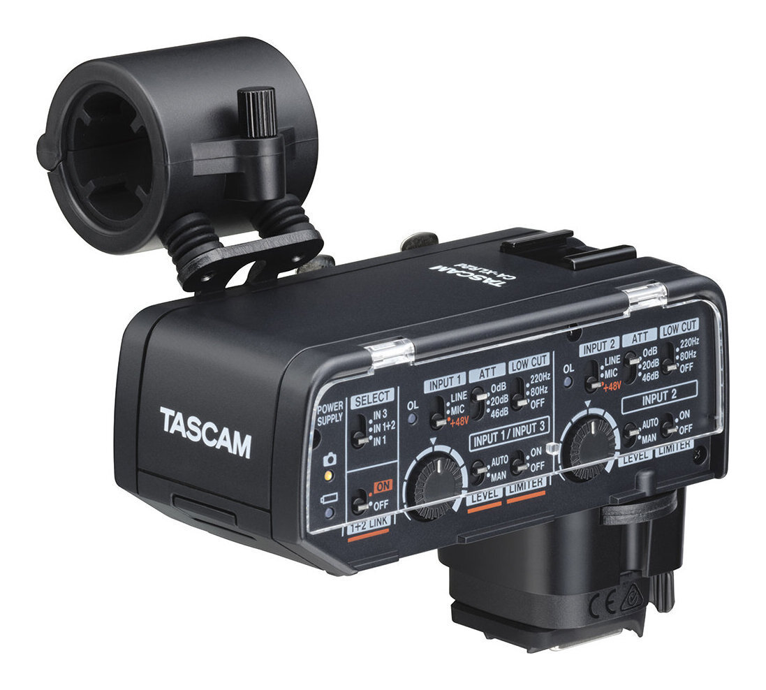 即決◆新品◆送料無料TASCAM CA-XLR2d-C ミラーレスカメラ対応 XLRマイクアダプター Canon Kit キヤノン キット拍卖