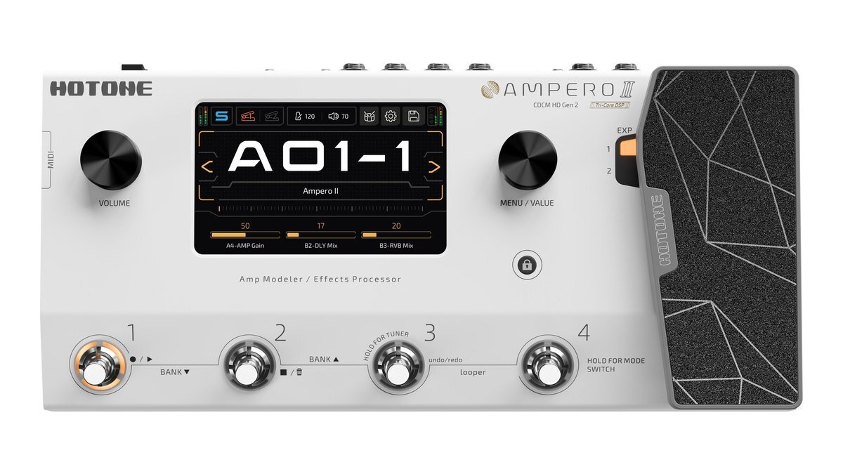 即決◆新品◆送料無料HOTONE AMPERO II マルチエフェクトプロセッサー マルチエフェクター拍卖