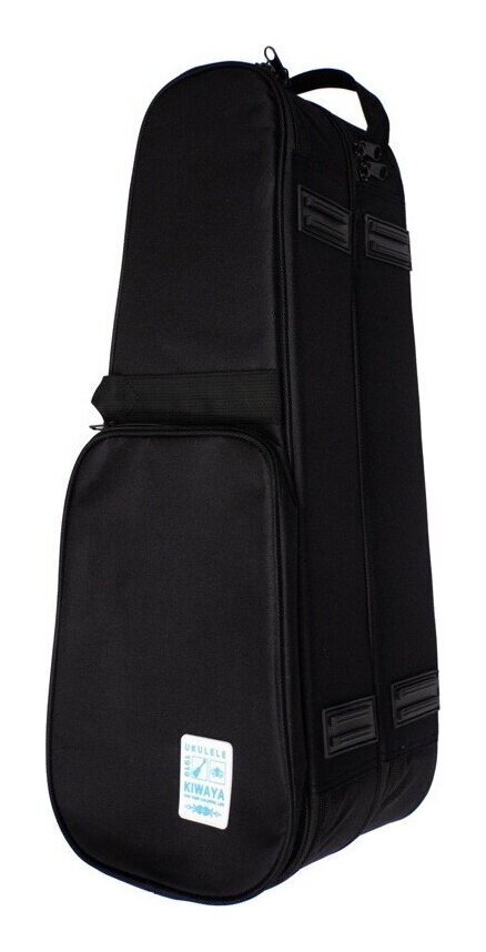 即決◆新品◆送料無料KIWAYA KLC-D-Con/BK ブラック コンサートウクレレ 2本用 ライトケース ギグバッグ拍卖