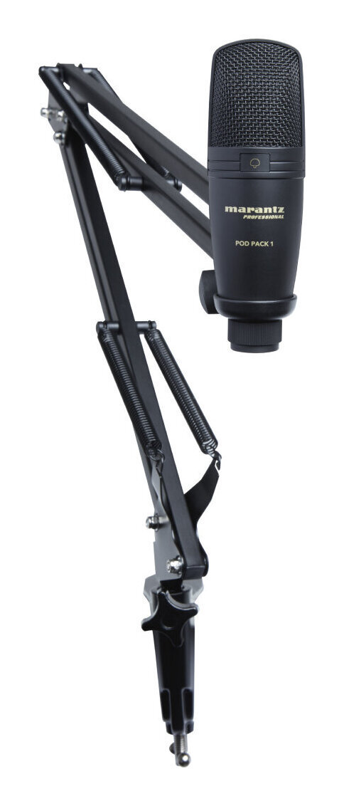 即決◆新品◆送料無料Marantz Professional Pod Pack 1J USBコンデンサーマイク&クランプ式ブームスタンドセット拍卖