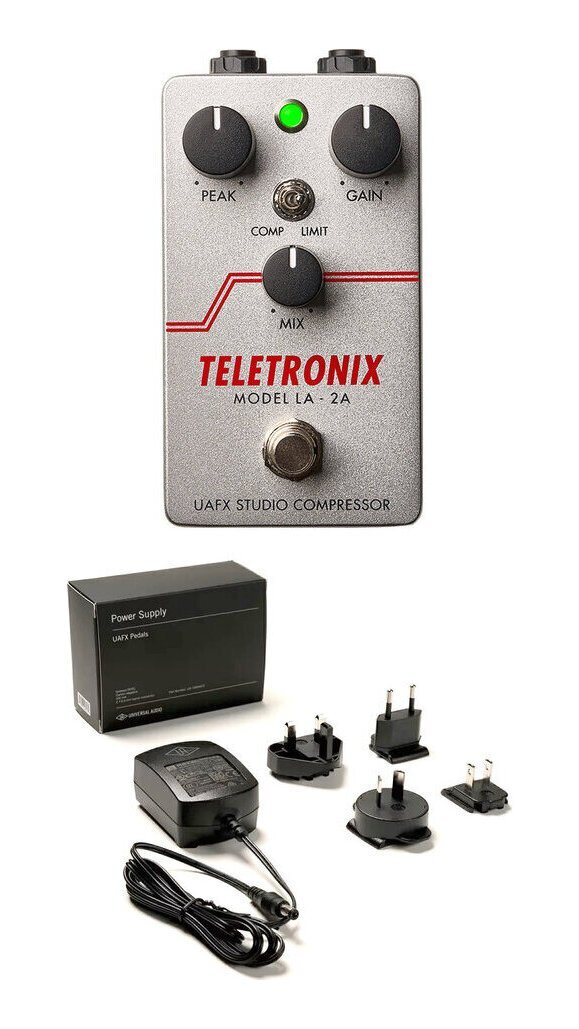 即決◆新品◆送料無料UNIVERSAL AUDIO UAFX LA-2A + 純正アダプター/PSU-GP1-WW付 / Teletronix Studio Compressor コンプレッサー拍卖
