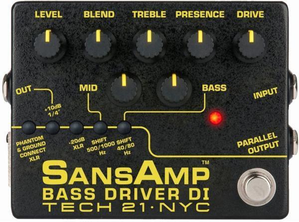 即決◆新品TECH21 Sans Amp BASS DRIVER DI V2 ベース用 プリアンプ / DI(【国内正規品】定番ベードラが22年ぶり歴史的アップデート拍卖