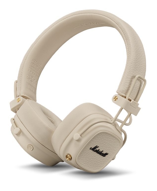 即決◆新品◆送料無料Marshall Major V Cream (Major5) オンイヤー ワイヤレス ヘッドホン クリーム/国内正規品拍卖