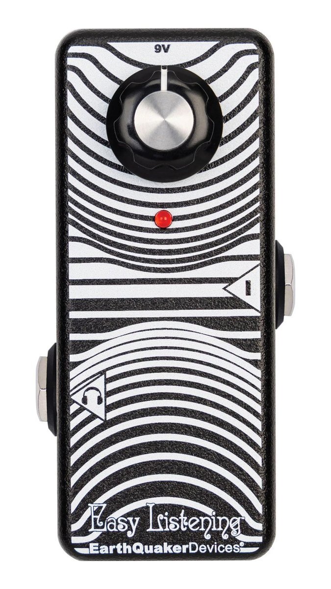 即決◆新品◆送料無料EarthQuaker Devices Easy Listening EQD ヘッドフォンアンプ アナログアンプシミュレーター拍卖