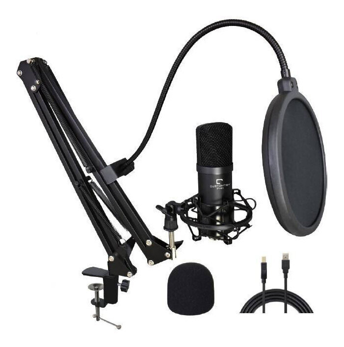 即決◆新品◆送料無料CUSTOM TRY CM-5000U コンデンサーマイク セット オールインワン・パッケージ拍卖