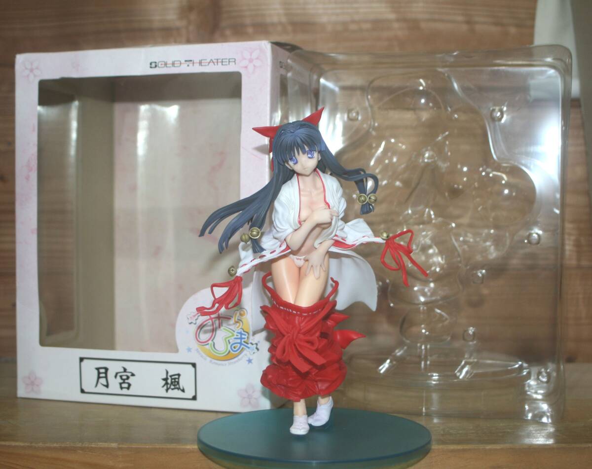 開封品♪ みらろま 月宮楓 (1/7 ソリッドシアター,巫女,聖鳳院エリカ,高原愛,優城由紀恵)拍卖