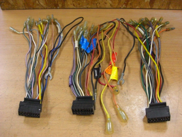 パイオニア カロッツェリア CD MD プレイヤー プレーヤー 16P 電源ケーブル 配線コード 3個セット 送料安拍卖