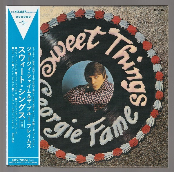 紙ジャケSHM-CD☆ジョージィ・フェイム&ザ・ブルー・フレイムズ/ スウィート・シングス +9 ☆紙ジャケット仕様拍卖