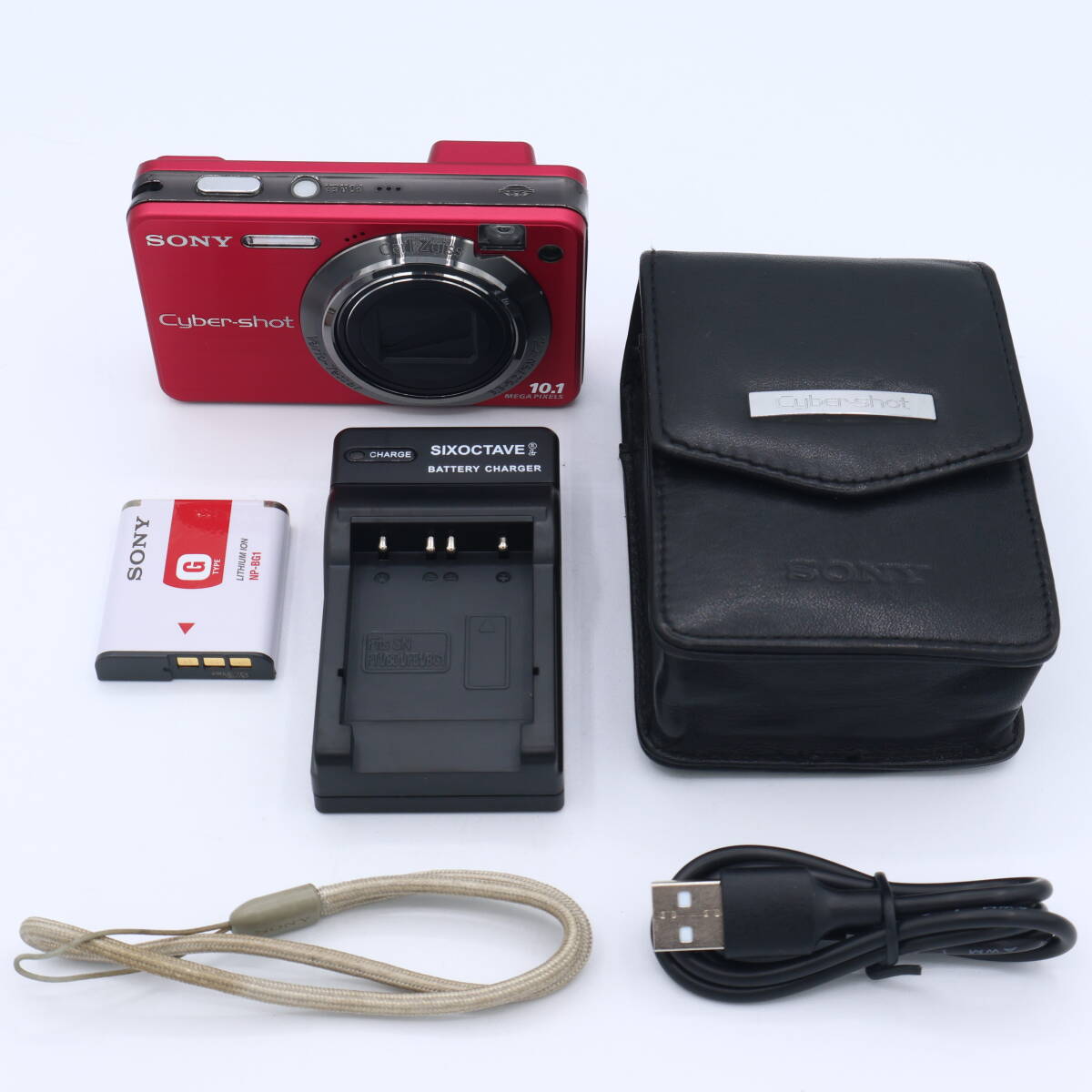 SONY ソニー デジタルカメラ Cyber-Shot(サイバーショット) W170 (1010万画素/光学x5/デジタルx10/レッド) DSC-W170 R #250922_6129029拍卖