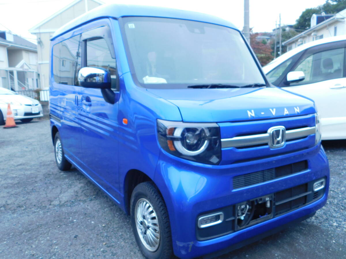 N-VANスタイルファンターボホンダセンシング(レーダーサポートブレーキ)R4年式、無事故&豪華装備車両。車検整備点検済令和9年11月迄車検拍卖