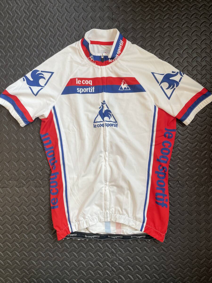 2枚セット ルコックスポルティフ サイクルジャージ拍卖