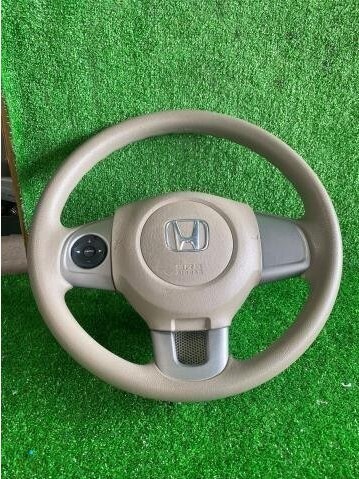 ホンダ JF1 N-BOX ハンドル ステアリングホイール ホーンパッド エアバッグ欠品 ステアリングハンドル 中古拍卖