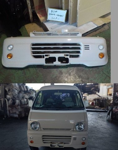 DA62V エブリィ Fバンパー フロントバンパー バンパー 中古 スズキ 純正 再塗装品 カラーNO不明拍卖