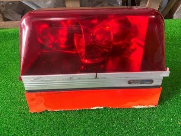 大阪サイレン 消防車 FG161 OSAKA SIREN パトランプ パトライト 回転灯 警告灯 救急車両 未テスト ジャンク品 12V拍卖