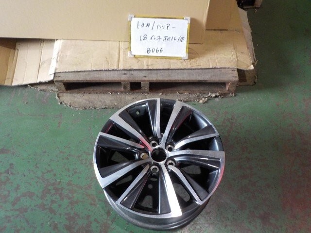 純正 ホイール TOYOTA トヨタ ハリアー 80 85 G 純正 18インチ 7J-18 PCD114.3 5穴 +35 ホイール アルミホイル 1本拍卖