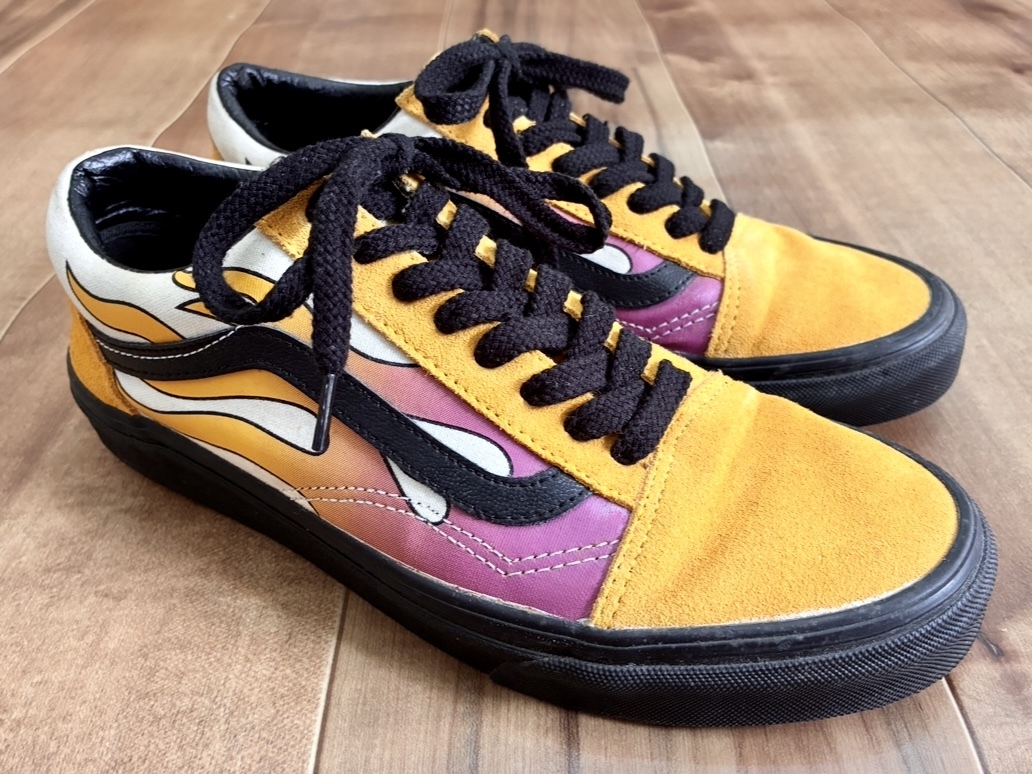 VANS バンズ オールドスクール 希少 フレイム バナナ US8 26.0cm拍卖