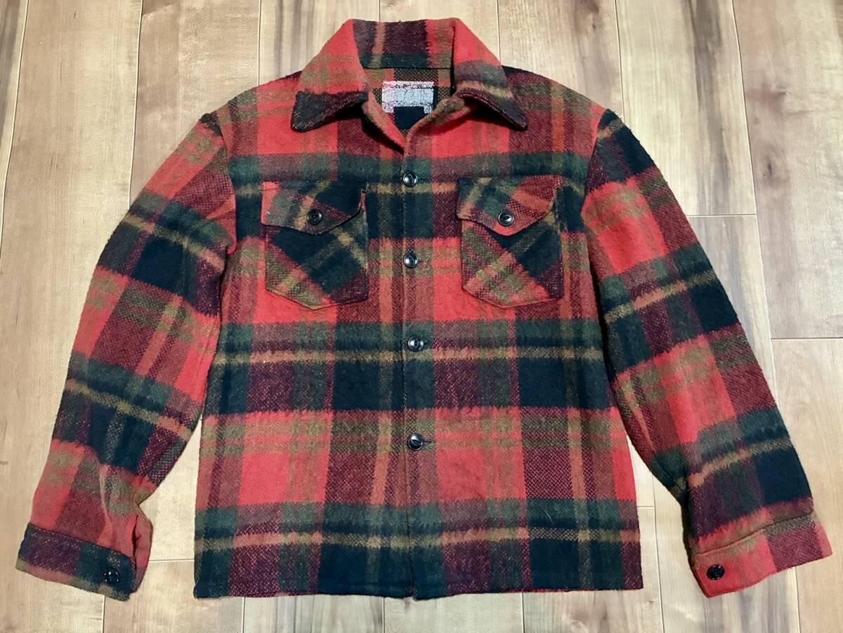 ヴィンテージ チェック CPOジャケット 60s70s 拍卖