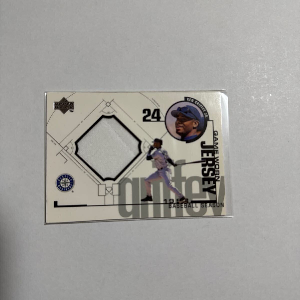 レア 縫い目部分 1999 UPPER DECK GAME JERSEY KEN GRIFFEY JR. ジャージカード ケン・グリフィーJr シアトル・マリナーズ拍卖
