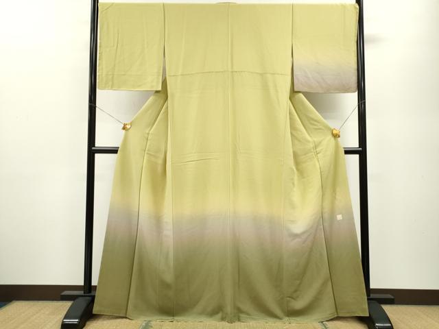 平和屋着物▼訪問着 作家物 暈し染め 正絹 逸品 未使用 CAAY6322ze拍卖