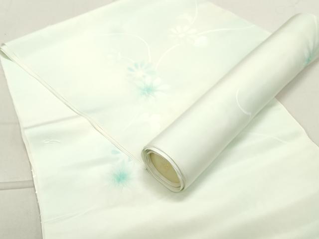 平和屋着物▼長襦袢 反物 着尺 絞り 舞花文 暈し染め 逸品 未使用 DAAX6641zy拍卖