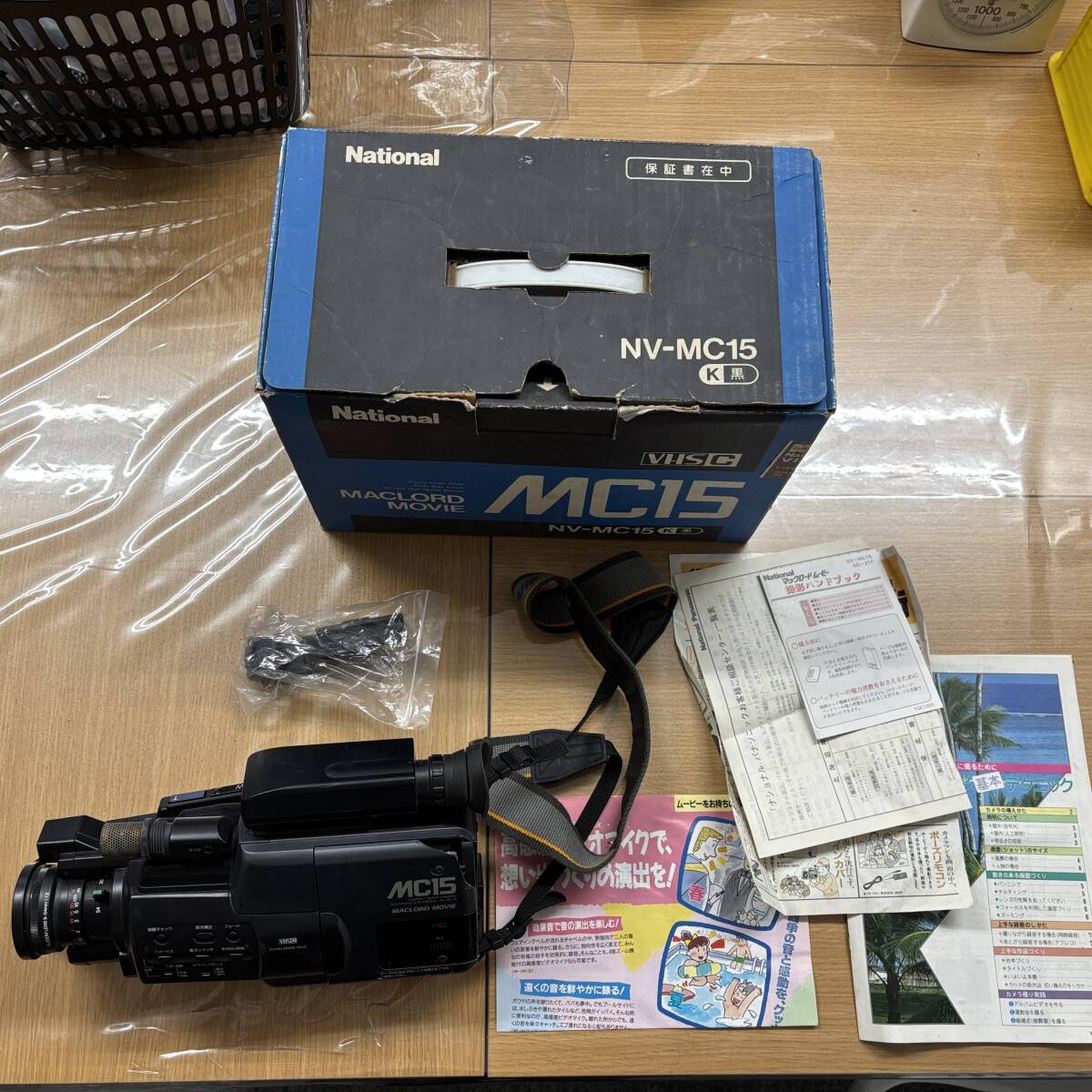 1円スタート【ナショナル】National NV-MC15 ビデオカメラ ジャンク品 #M409A拍卖