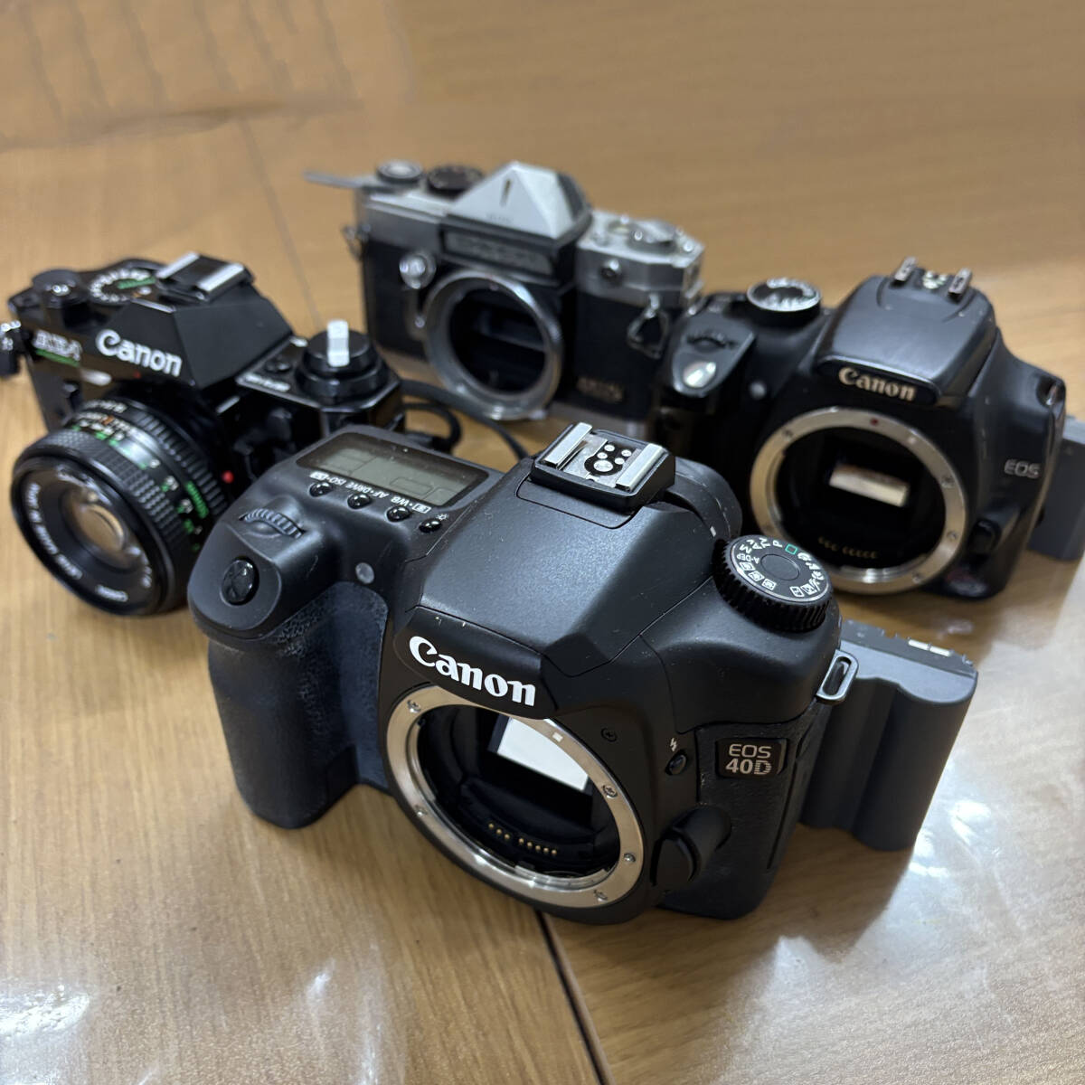 ちょっぴり良いジャンク品【まとめ売り】SLRカメラ 4台セット ジャンク含む #M540拍卖