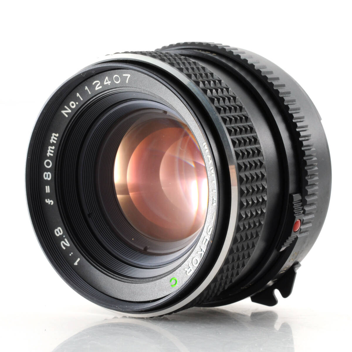 厳選特価29,999円スタート【マミヤ】MAMIYA-SEKOR C 80mm F2.8 M645 中判用標準レンズ #J085B拍卖