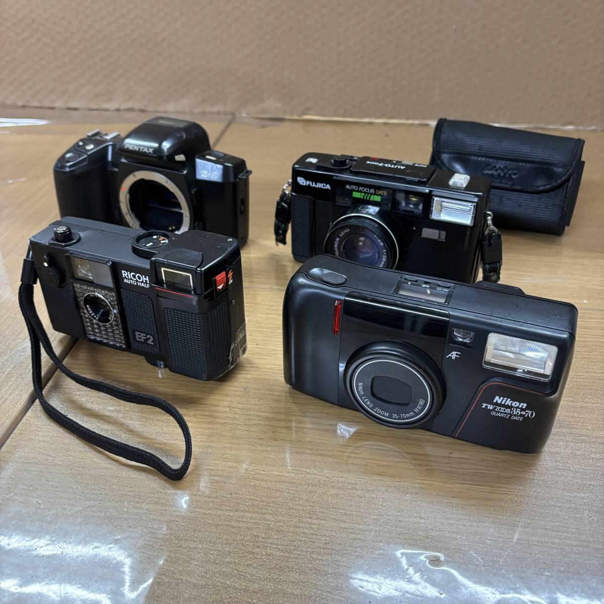 999円セール【まとめ】コンパクトカメラ4台セット ジャンク品 #M943b拍卖