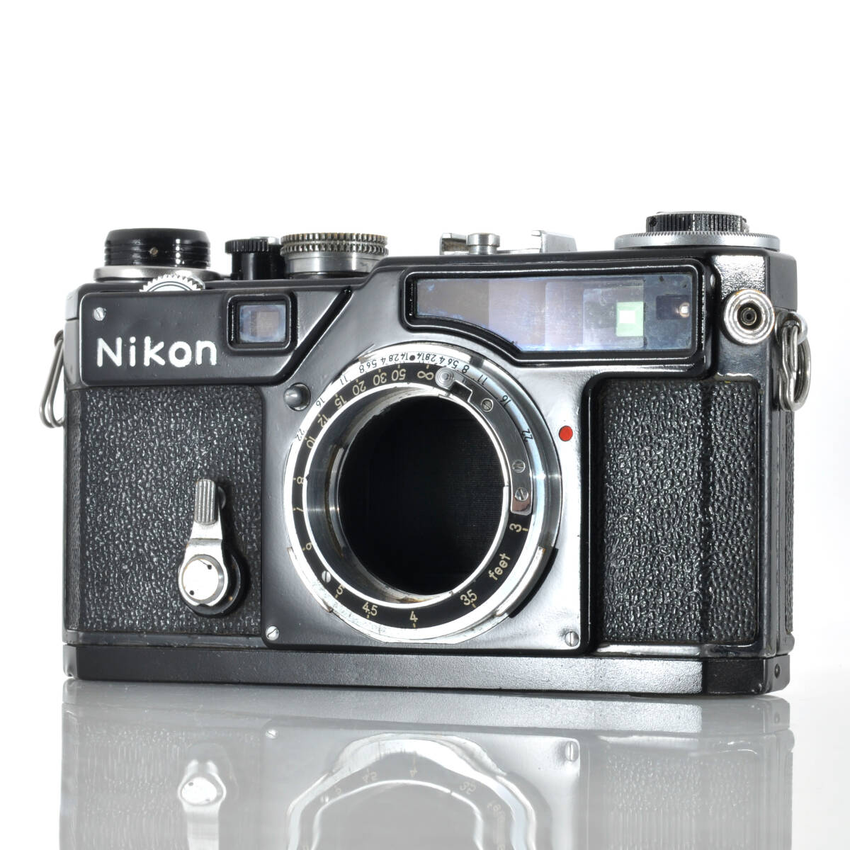 【ニコン】Nikon SP ブラック レンジファインダーフィルムカメラ #M587拍卖