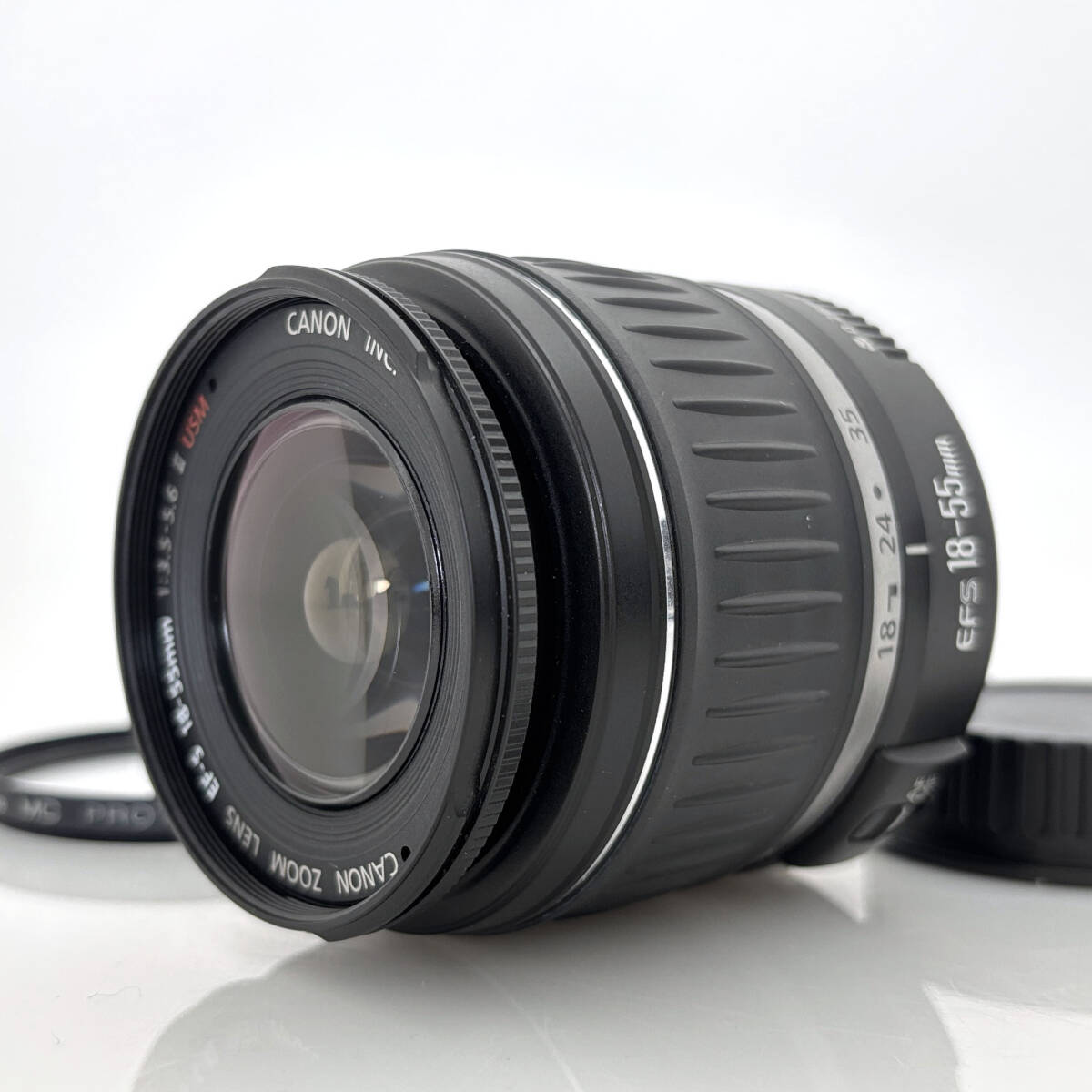 【キヤノン】Canon EF-S 18-55mm F3.5-5.6 II USM 標準ズームレンズ #M561b拍卖