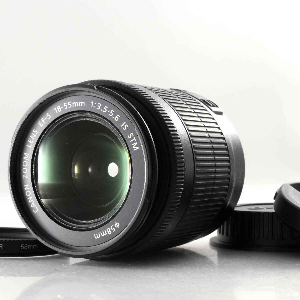 ★動作品6,999円~【キヤノン】Canon EF-S 18-55mm F3.5-5.6 IS STM 標準ズームレンズ APS-C用 #J982拍卖