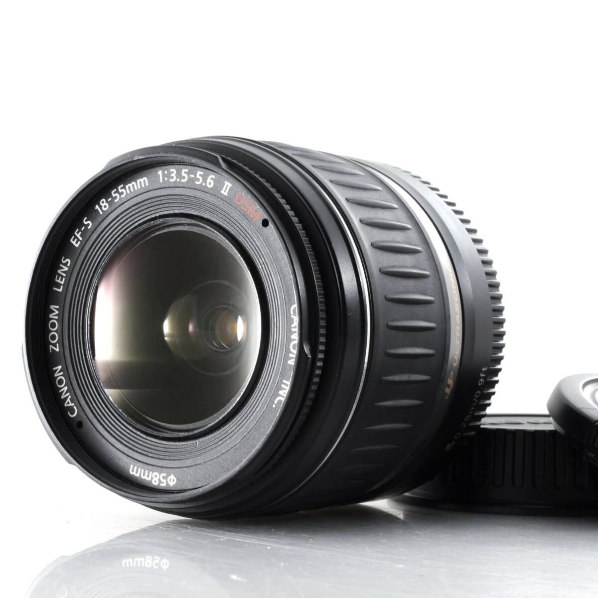 【キヤノン】Canon EF-S 18-55mm F3.5-5.6 II USM 標準ズームレンズ #K761c拍卖