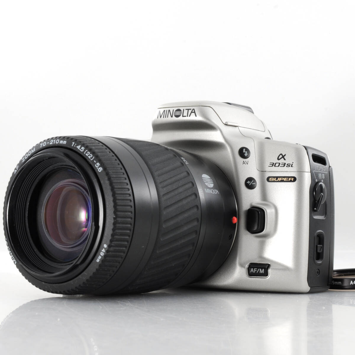 【ミノルタ】MINOLTA α303Si SUPER + AF ZOOM 70-210mm F4.5-5.6 ズームレンズ #K827拍卖