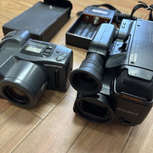 ビデオカメラ2台セットその他【まとめ】 オリンパス OLYMPUS/三菱MITSUBISHI【1円】#k878拍卖