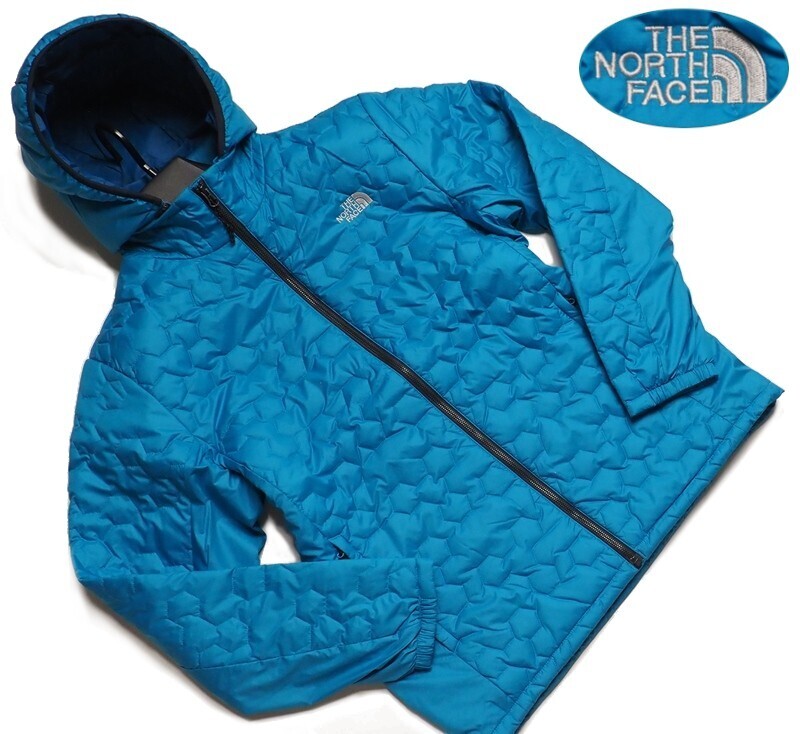 新品正規 ノースフェイス 六角キルティング 高機能中綿 V-MOTION AIR 1 ジャケット メンズ110(XXL)ブルー(SCB) 直営店購入拍卖
