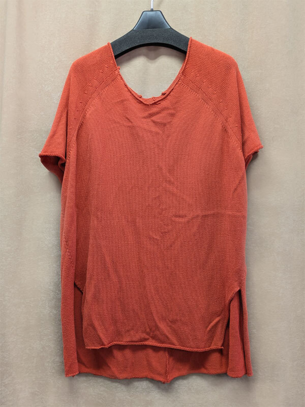 【Y's】ワイズ*ニットチュニック*オレンジ*サイズ2《送料込み!》拍卖