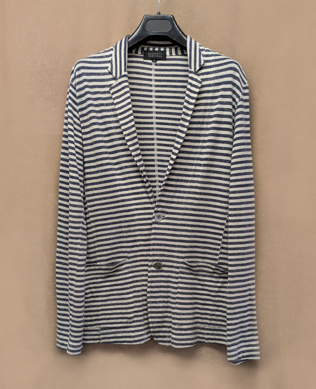 【BARNEYS NEW YORK】バーニーズ ニューヨーク*綿素材ストライプ柄ジャケット*メンズ《送料込み!》拍卖
